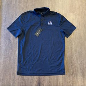 PGA 2022 Tulsa Southern Hills Country Club Polo Blue Sz M